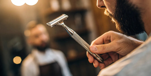 A close-up of a BaBylissPRO replacement blade for the pro blade finder.