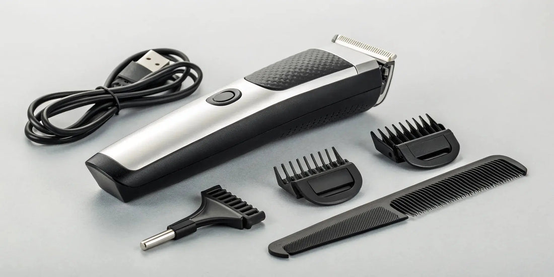 Wahl Signature Series 79524-3001 clipper and personal trimmer kit with included guards and accessories.