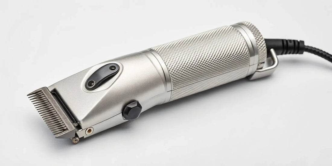 Replacement parts for the Andis Master adjustable blade clipper.