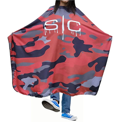 Premium professional barber capes showcased at BuyBarber.com.
