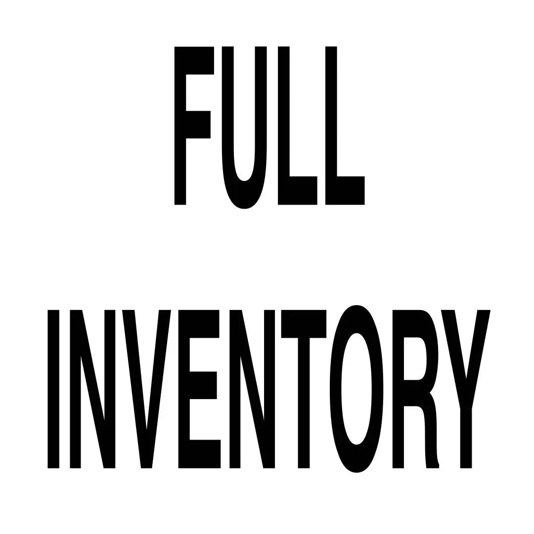 FULL INVENTORY COLLECTION