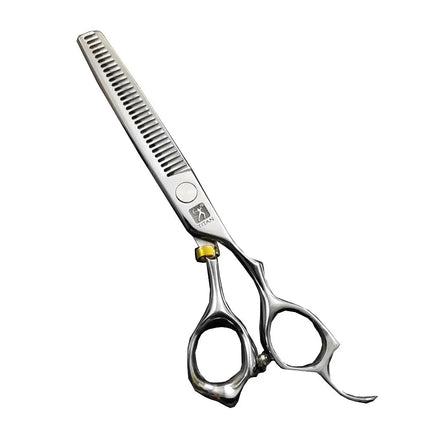 Exclusive Titan Shears at BuyBarber.com, professional-grade hair cutting tools, forged from elite Japanese steel, combining tradition and innovation for peerless hairstyling precision.