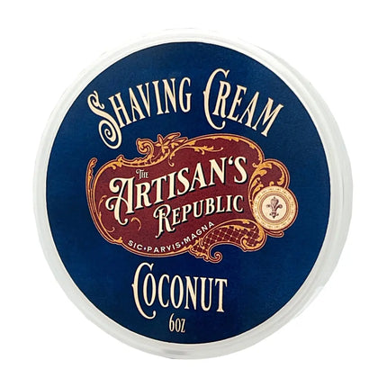 Assorted professional barber shaving creams at BuyBarber.com.