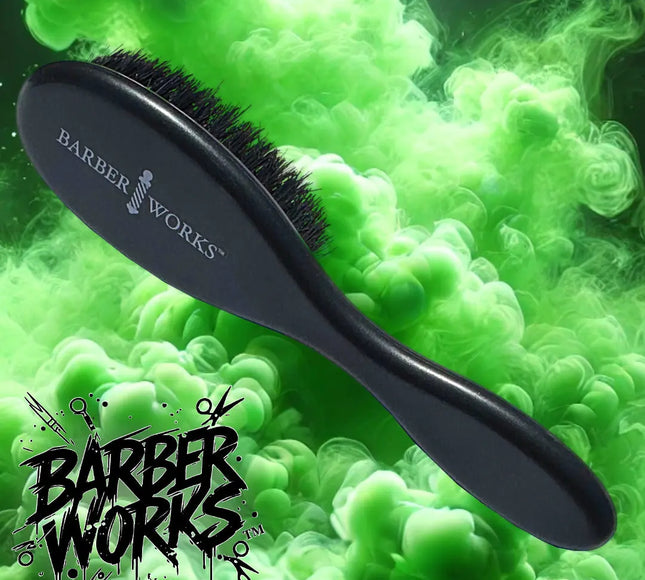 Barber Works Fade Cut Brush - Fade and Cleaning Hair Brush Barber Works