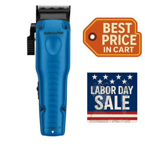 BaBylissPRO FXONE Lo-ProFX Limited Edition Clipper | Blue Titanium Blade