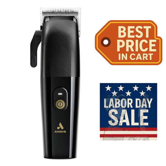 Andis Envy II Clipper - Black | 11 Attachment Combs | Phaze Blade