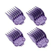 Andis 01415 Master Dual Magnet Large Comb Set - 4 Sizes, Purple - BUYBARBER.COM