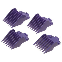 Andis 01415 Master Dual Magnet Large Comb Set - 4 Sizes, Purple - BUYBARBER.COM