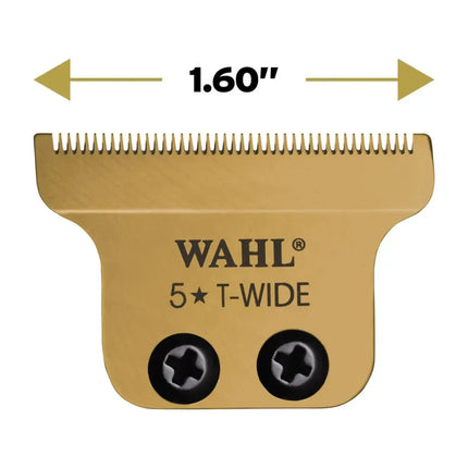 Wahl Gold T-Wide Bladeset – Zero-Overlap Detailer Blade Wahl