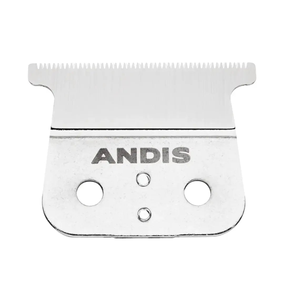 Andis trimmer blade on a white background