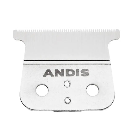 Andis trimmer blade on a white background