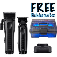 BaBylissPRO LO-PROFX Compact Matte Black Set + Barbersonic Box (Bundle) BaByliss