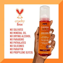 Cantu Wave Whip Curling Mousse - Define & Smooth Natural Curls, 8.4 oz - BUYBARBER.COM