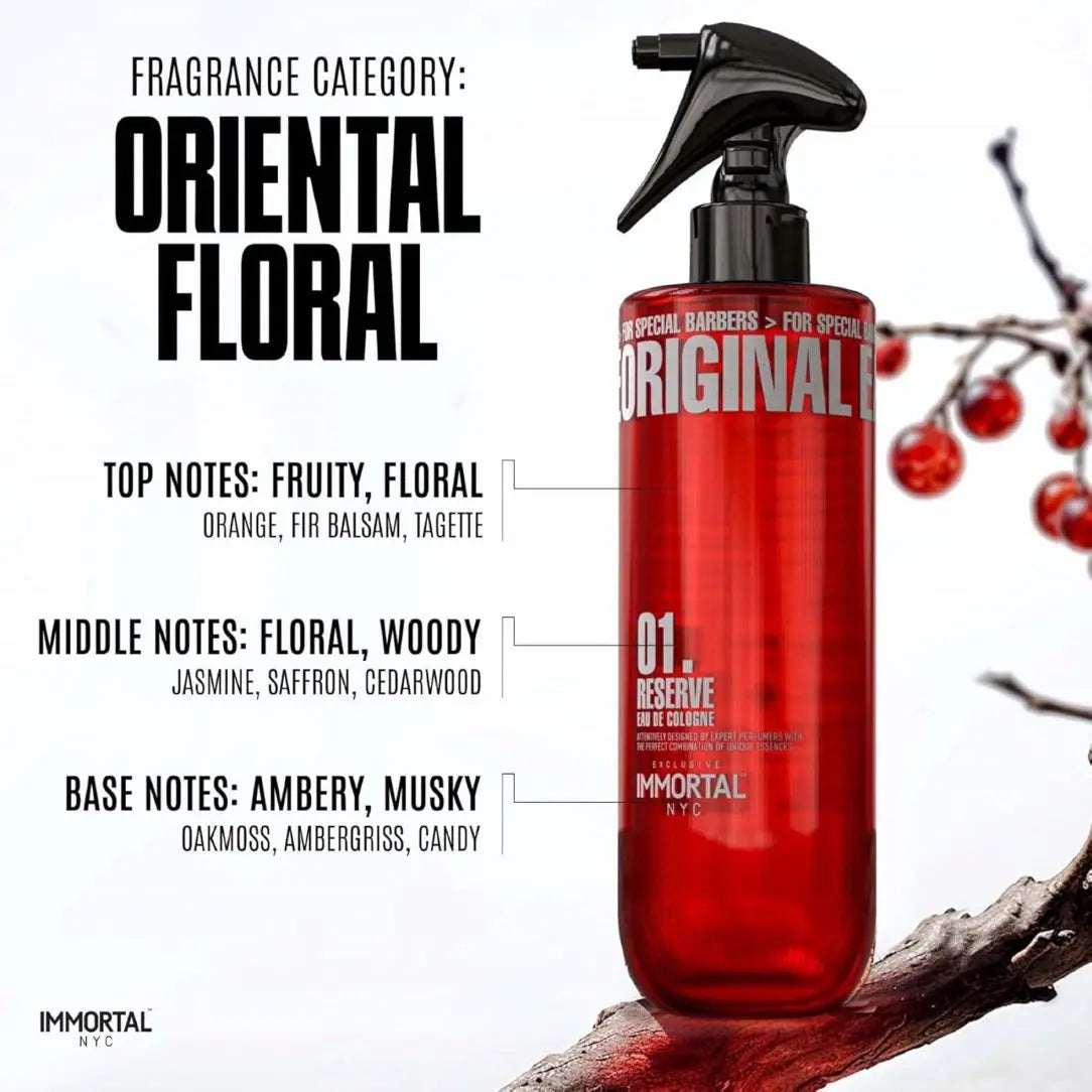 IMMORTAL NYC Reserve Cologne Aftershave No.1 | Signature Scent IMMORTAL NYC