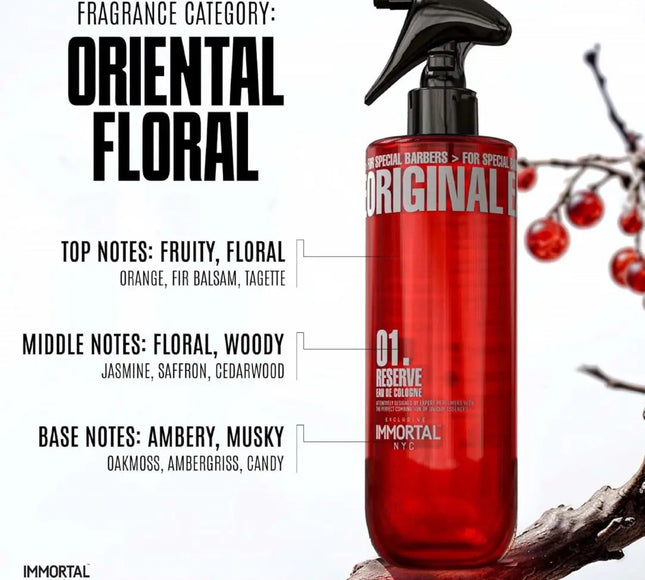 IMMORTAL NYC Reserve Cologne Aftershave No.1 | Signature Scent IMMORTAL NYC