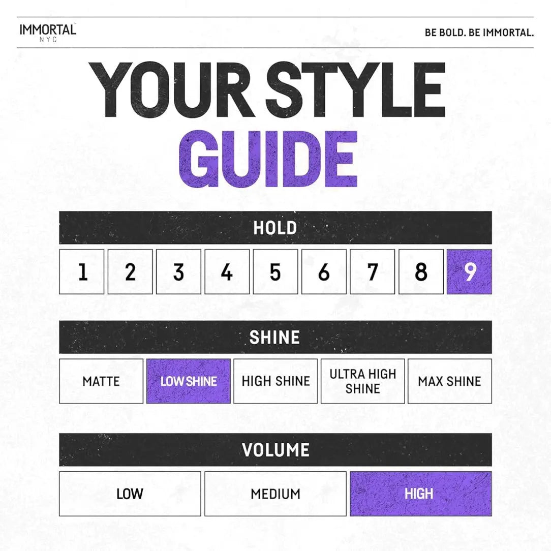 IMMORTAL The Eternity Pomade Styling Gel – Long-Lasting Hold & Luxe Scent IMMORTAL NYC