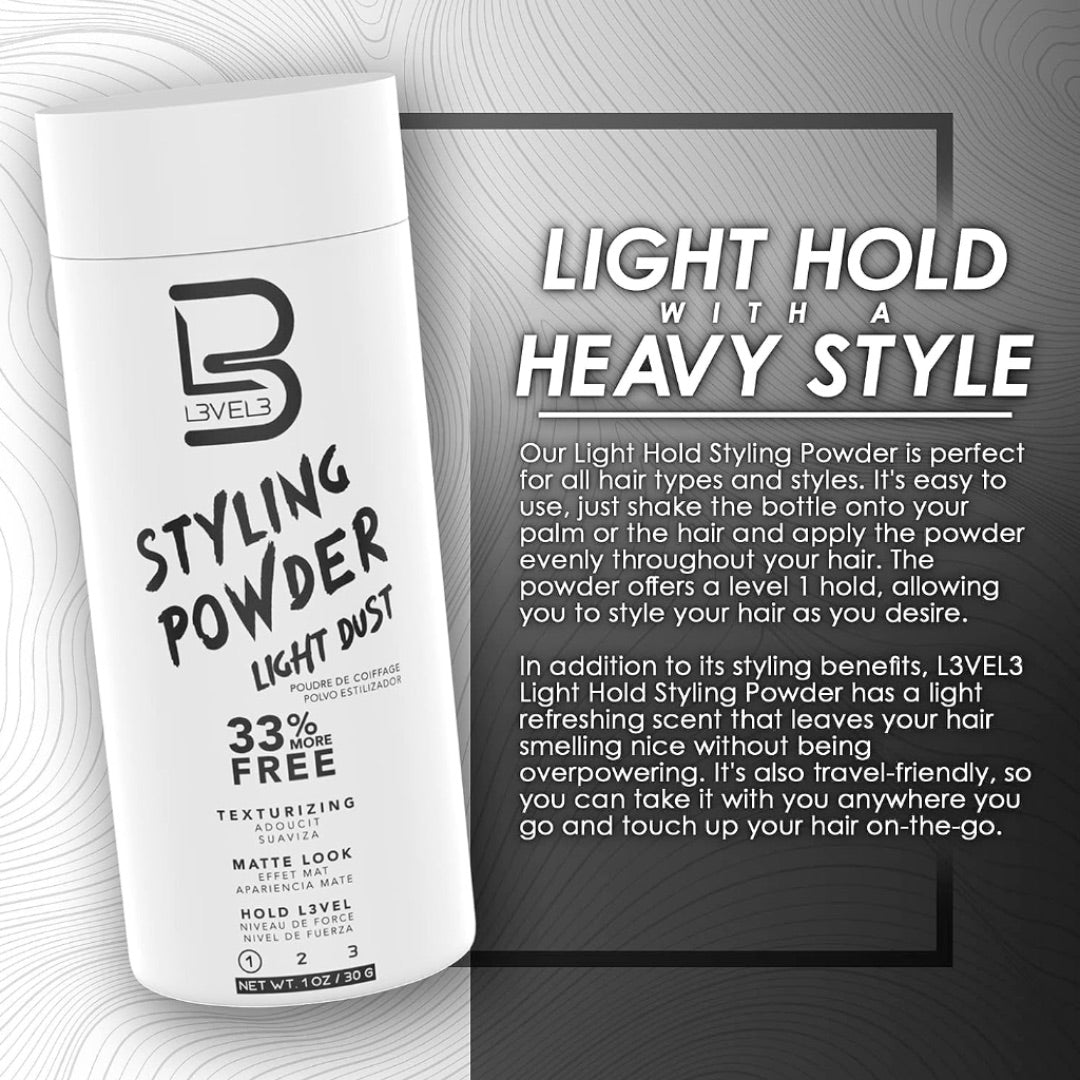 July 2023 special Level 3 Styling powder – Clutch Barber Supply