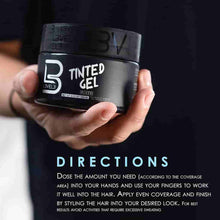 L3VEL3 Tinted Hair Gel – Black - BUYBARBER.COM