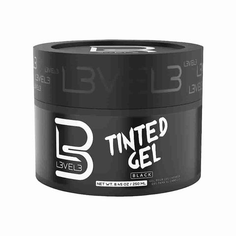L3VEL3 Tinted Hair Gel – Black