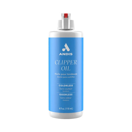 Andis 12108 Clippers Clipper Oil, 4 oz - Prevents Rust & Corrosion - BUYBARBER.COM