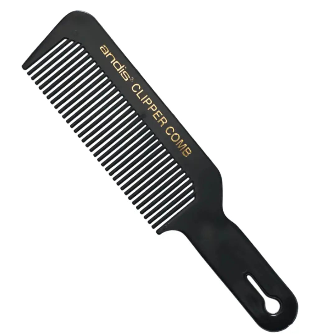 Black Andis Taper comb with 'Andis' branding on a white background