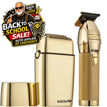 BaBylissPRO LimitedFX Gold Set – Trimmer & Shaver Gift Edition BaByliss