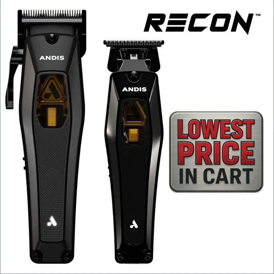 Andis Recon Clipper and Trimmer Bundle