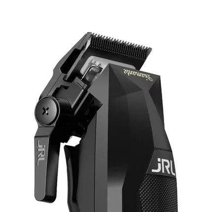 JRL Diamante Clipper 2025C (8200 RPM Brushless) Black hair clipper with visible branding on a white background
