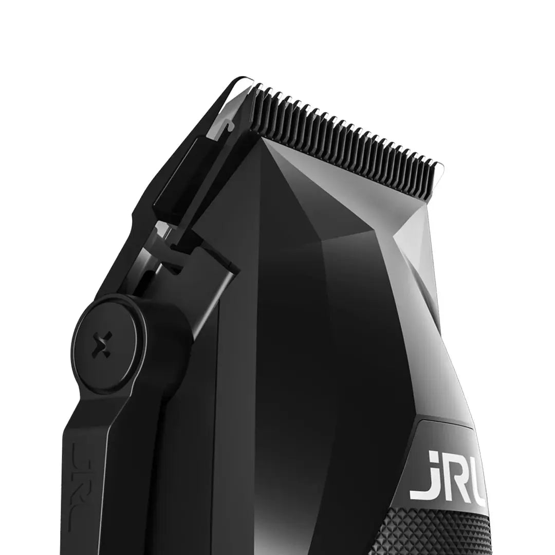 JRL Diamante Clipper 2025C (8200 RPM Brushless) Black hair clipper with visible brand logo on a white background