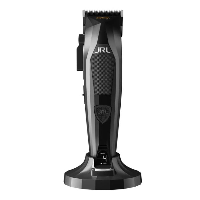 JRL Diamante Clipper 2025C (8200 RPM Brushless) Black hair clipper with JRL branding on a white background