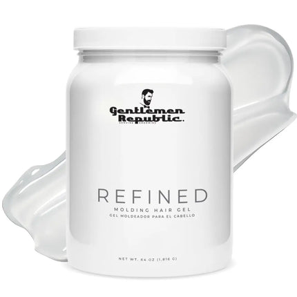 Gentlemen Republic Refined Molding Hair Gel container on a white background