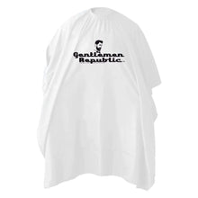 Gentlemen Republic Classic Barber Cutting Cape - White - BUYBARBER.COM