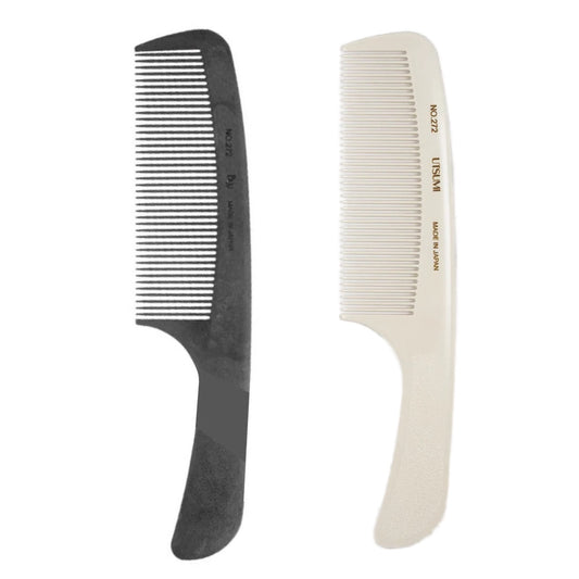 Utsumi Barber Flat Top Comb 272 – Compact, Heat-Resistant & Static-Free