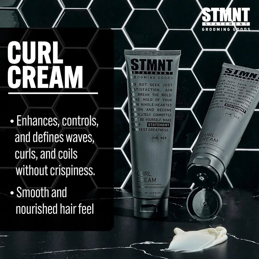 STMNT Curl Cream 5.07 oz – Legendary Curl Definition & Soft Texture - BUYBARBER.COM