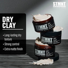 STMNT Grooming Goods Dry Clay – Extra Matte & Super Strong Control STMNT