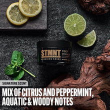 STMNT Grooming Goods Fiber Pomade – Semi-Matte, Strong Control - BUYBARBER.COM