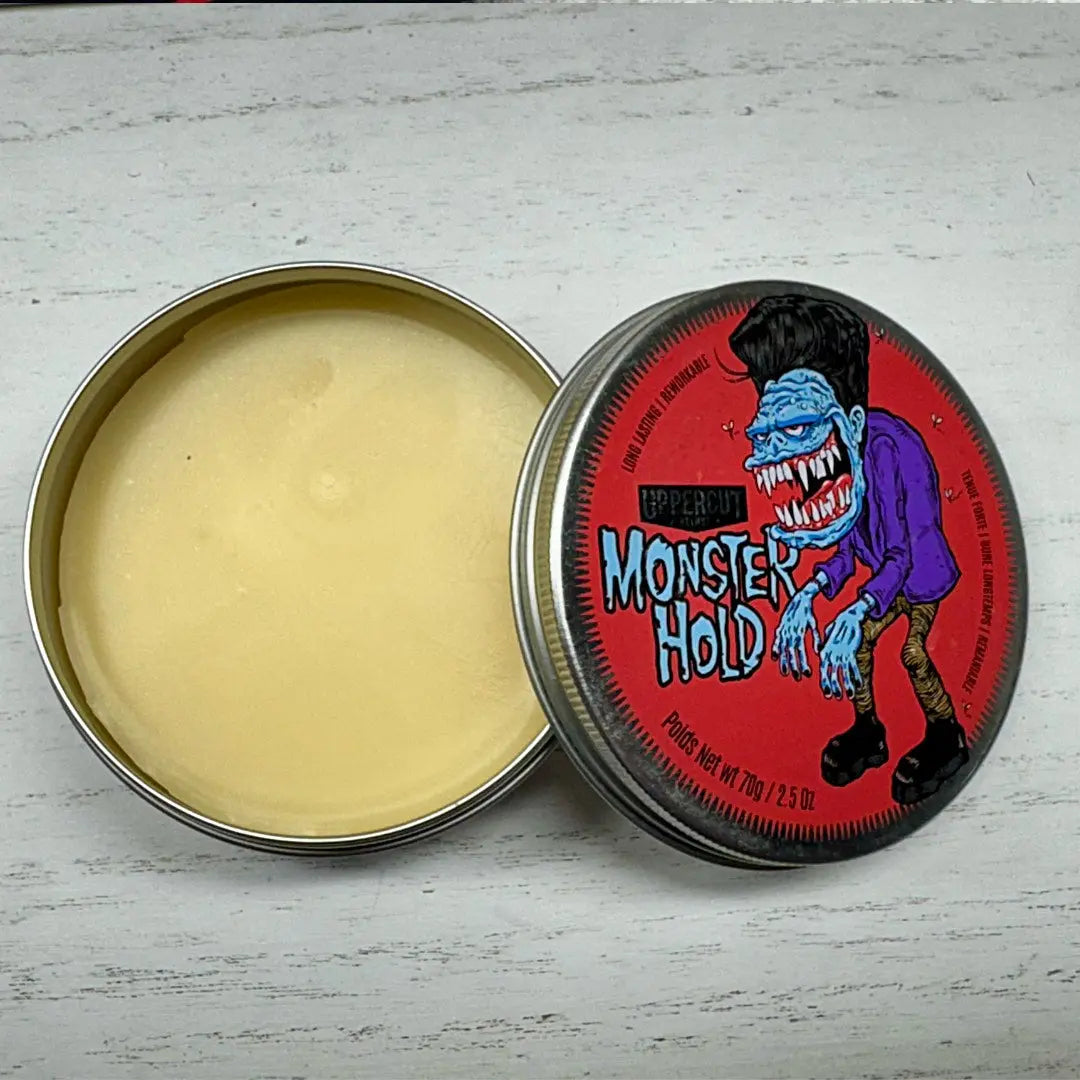 Uppercut Monster Hold Pomade 2.5oz | Limited Edition Extra Strong Hold - BUYBARBER.COM