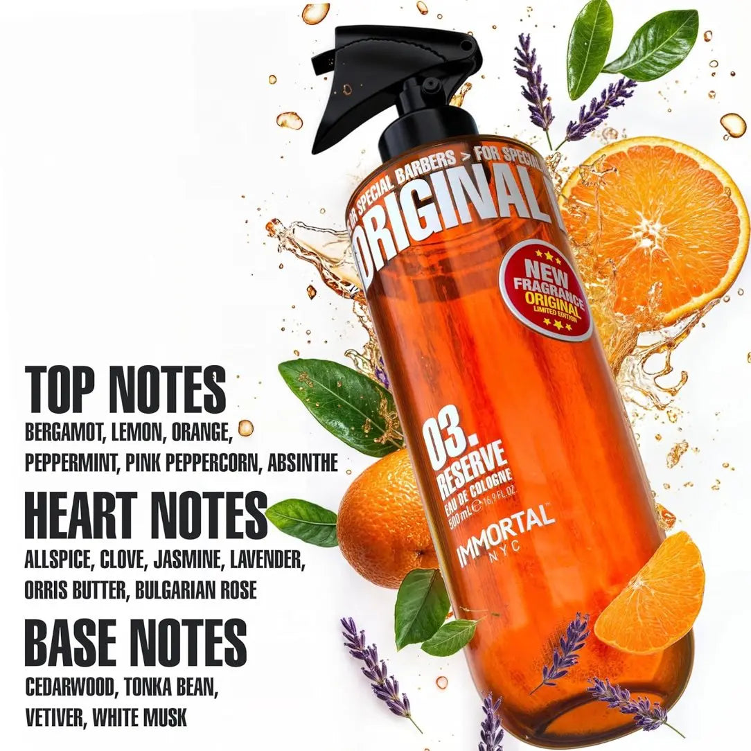 IMMORTAL NYC Reserve Cologne 03 - 17oz/500ML IMMORTAL NYC