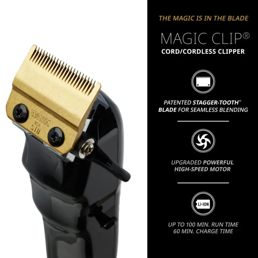 5 Star Black Cord/Cordless Magic Clip | 3026432- Lowest Price in cart Wahl