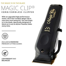 5 Star Black Cord/Cordless Magic Clip | 3026432- Lowest Price in cart Wahl