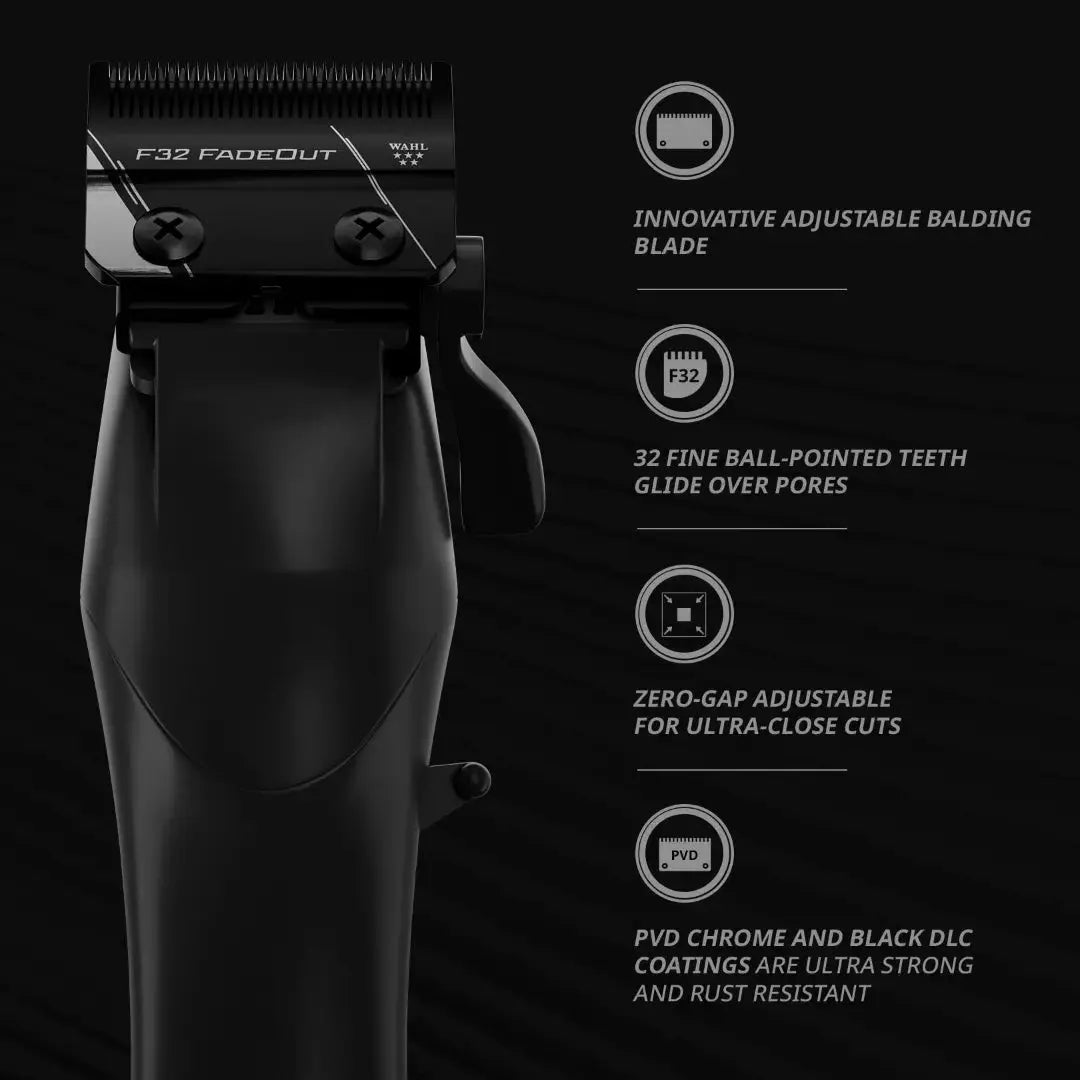 Wahl 5-Star Vapor Clipper with F32 FADEOUT Blade - BUYBARBER.COM