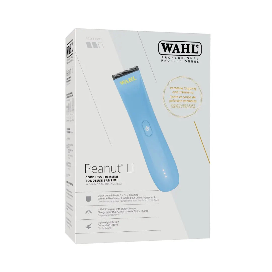 Wahl Cordless Peanut Li | 110-Min Runtime, USB-C Quick-Charge - BUYBARBER.COM