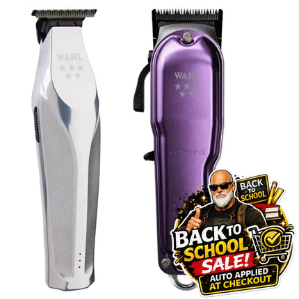Wahl Legend Clipper + Hi-Viz Trimmer Bundle BUYBARBER.COM