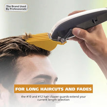 Wahl Secure-Fit Long Hair Guard Set – Sizes 10 (1 ¼″) & 12 (1 ½″) - BUYBARBER.COM