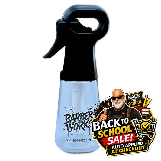Barber Works Continuous Mist Sprayer – 300ml Clear | Premium Quality Barber Works