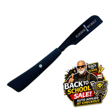 BARBER WORKS Sword Handle Razor Holder – Black Barber Works
