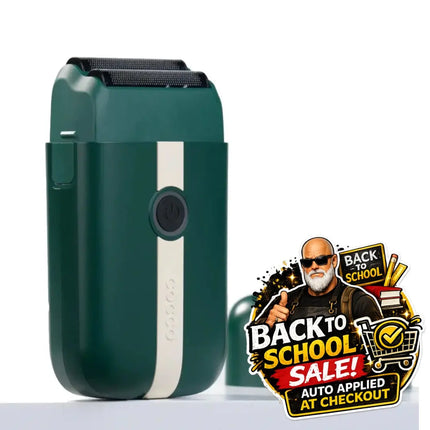 COCCO Veloce Lite Shaver (Green/White) Dual Foil cocco