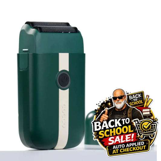 COCCO Veloce Lite Shaver (Green/White) Dual Foil cocco