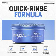 Immortal NYC Creative Fiber Wax – Extreme Hold, Matte Finish IMMORTAL NYC