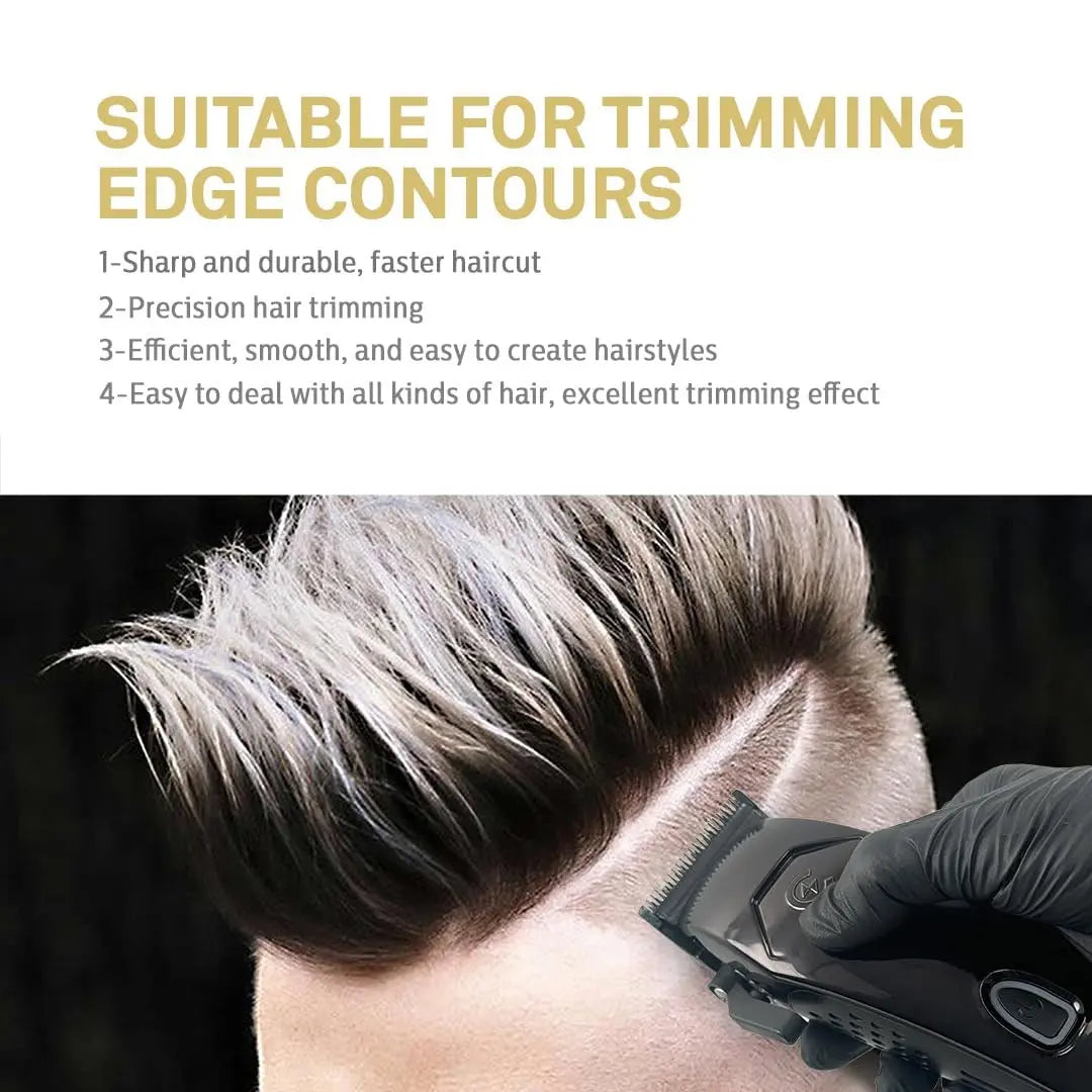 Caliber DLC Fade Blades | Japanese 440C Steel for .50 Cal Clippers - BUYBARBER.COM